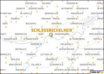 map of Schloßböckelheim