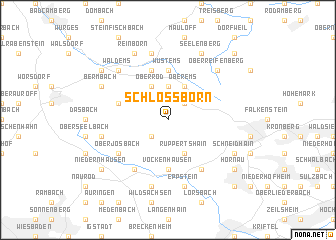 map of Schloßborn