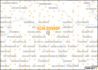 map of Schloßhof