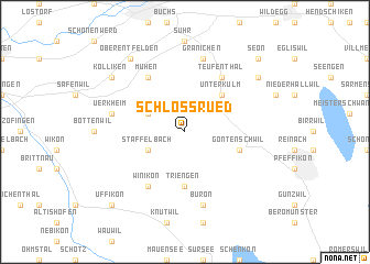 map of Schlossrued