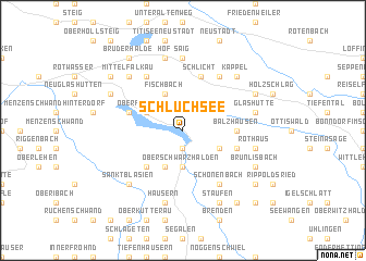 map of Schluchsee