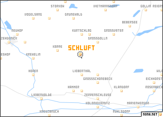 map of Schluft