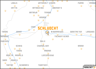 map of Schluocht