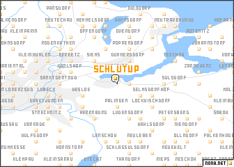 map of Schlutup