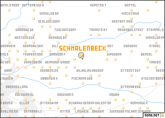 map of Schmalenbeck