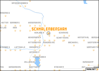 map of Schmalenbergham