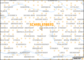 map of Schmalenberg