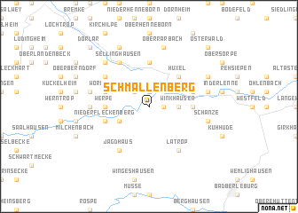 map of Schmallenberg
