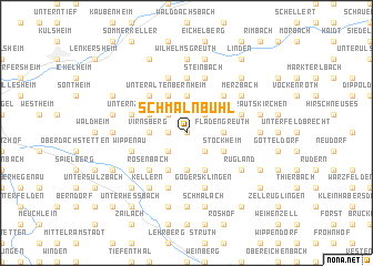 map of Schmalnbühl