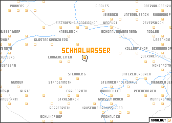 map of Schmalwasser