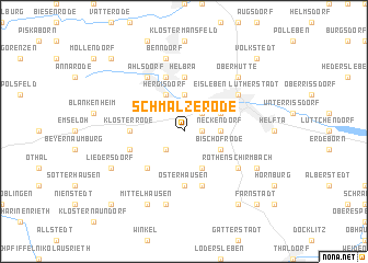 map of Schmalzerode