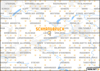 map of Schmandbruch