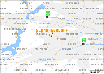 map of Schmargendorf