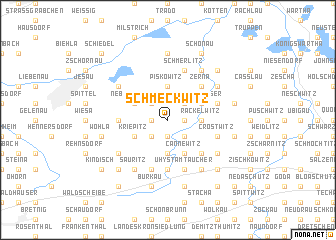 map of Schmeckwitz