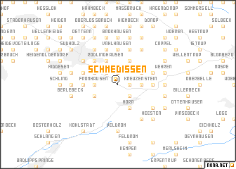 map of Schmedissen