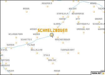 map of Schmelzboden