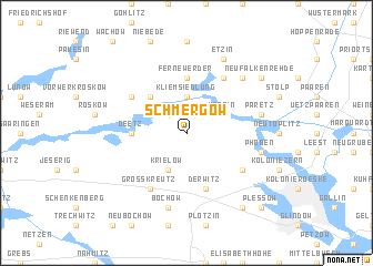 map of Schmergow
