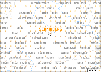 map of Schmidberg