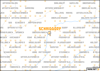 map of Schmiddorf