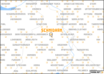 map of Schmidham