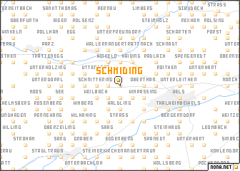 map of Schmiding