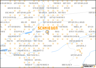 map of Schmieden