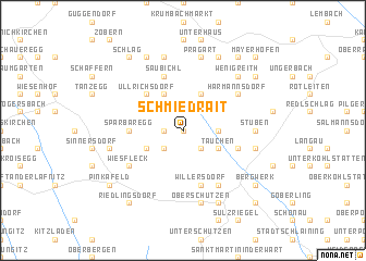 map of Schmiedrait