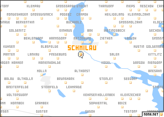 map of Schmilau