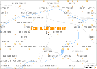 map of Schmillinghausen