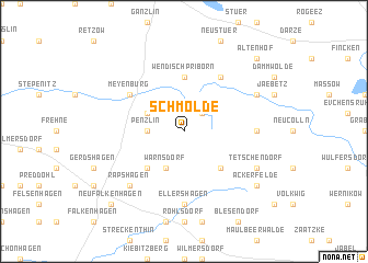 map of Schmolde