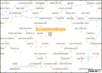 map of Schmonerbrink