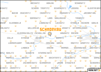 map of Schmorkau