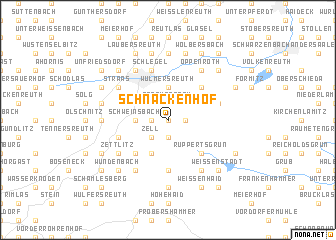 map of Schnackenhof