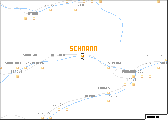 map of Schnann