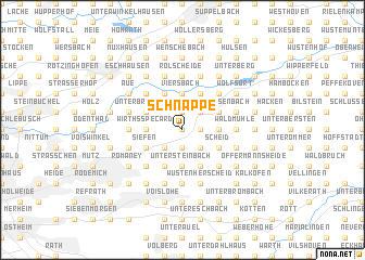 map of Schnappe