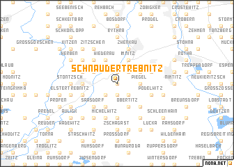 map of Schnaudertrebnitz