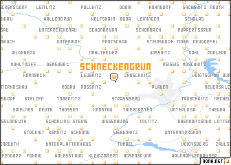 map of Schneckengrün