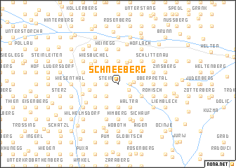 map of Schneeberg