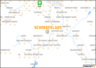 map of Schneefelden