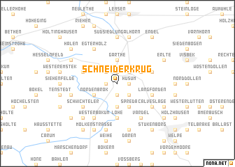 map of Schneiderkrug