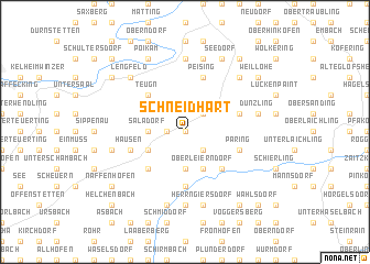 map of Schneidhart