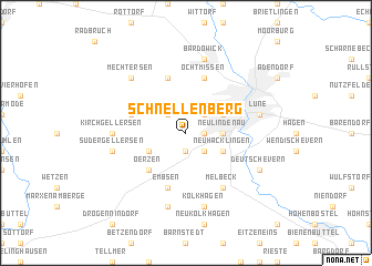 map of Schnellenberg