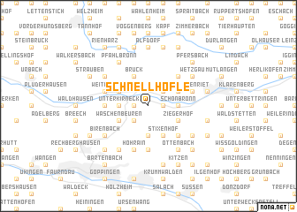 map of Schnellhöfle