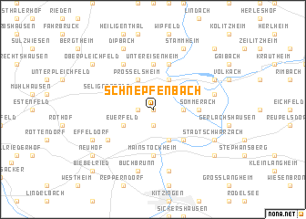 map of Schnepfenbach