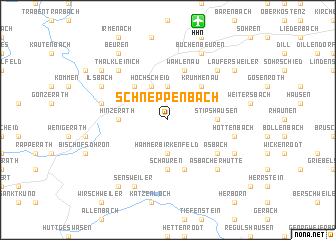 map of Schneppenbach