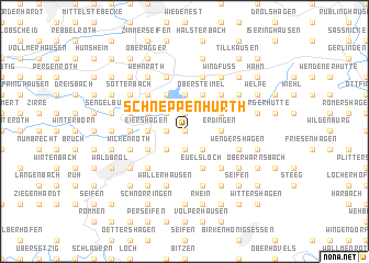 map of Schneppenhurth