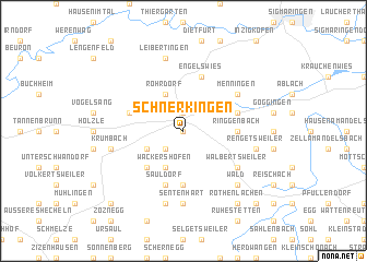 map of Schnerkingen