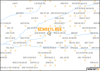 map of Schnetlage