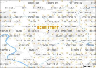 map of Schnittert