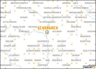 map of Schobdach